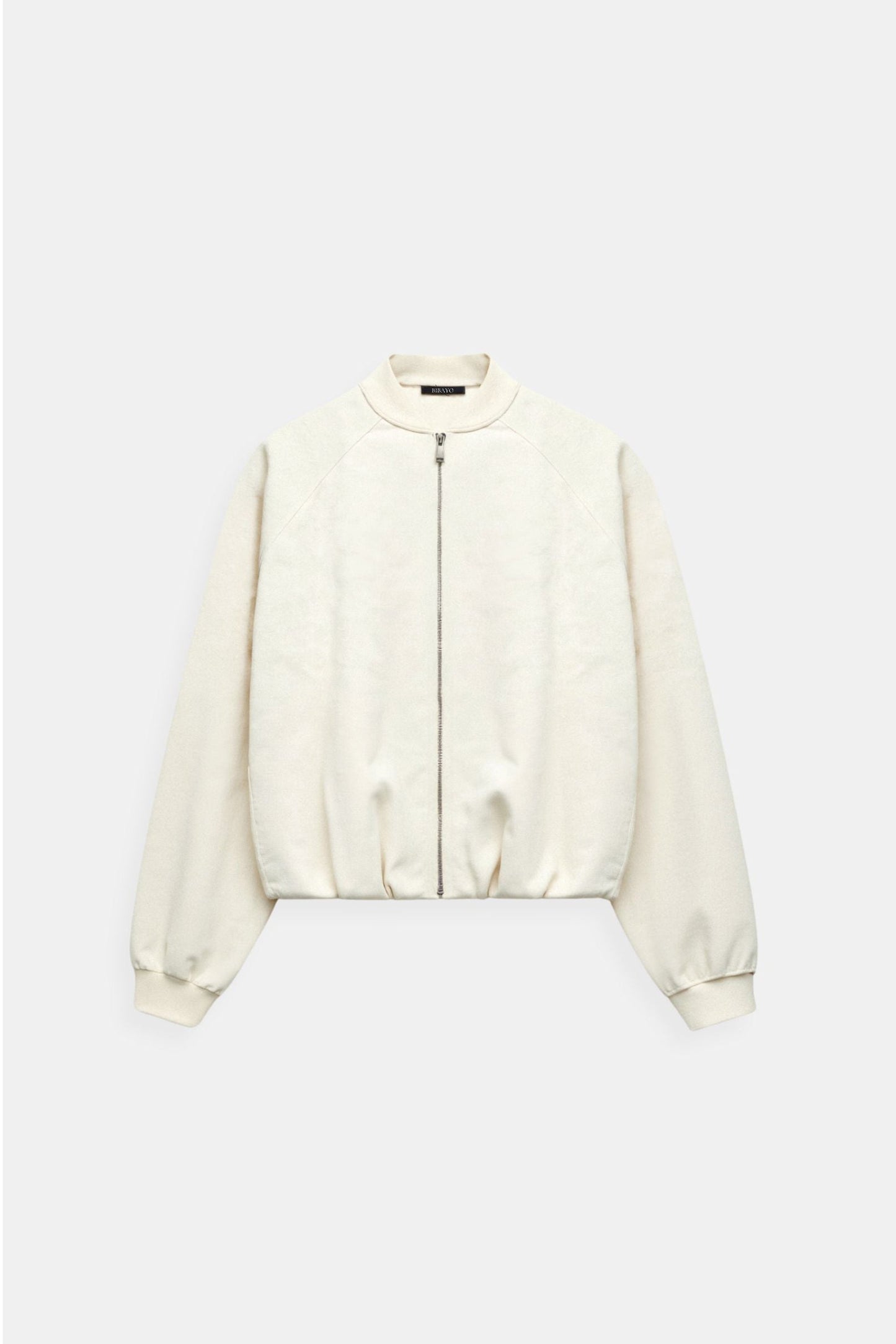 Premium Quilted O-Neck Collar Jacket