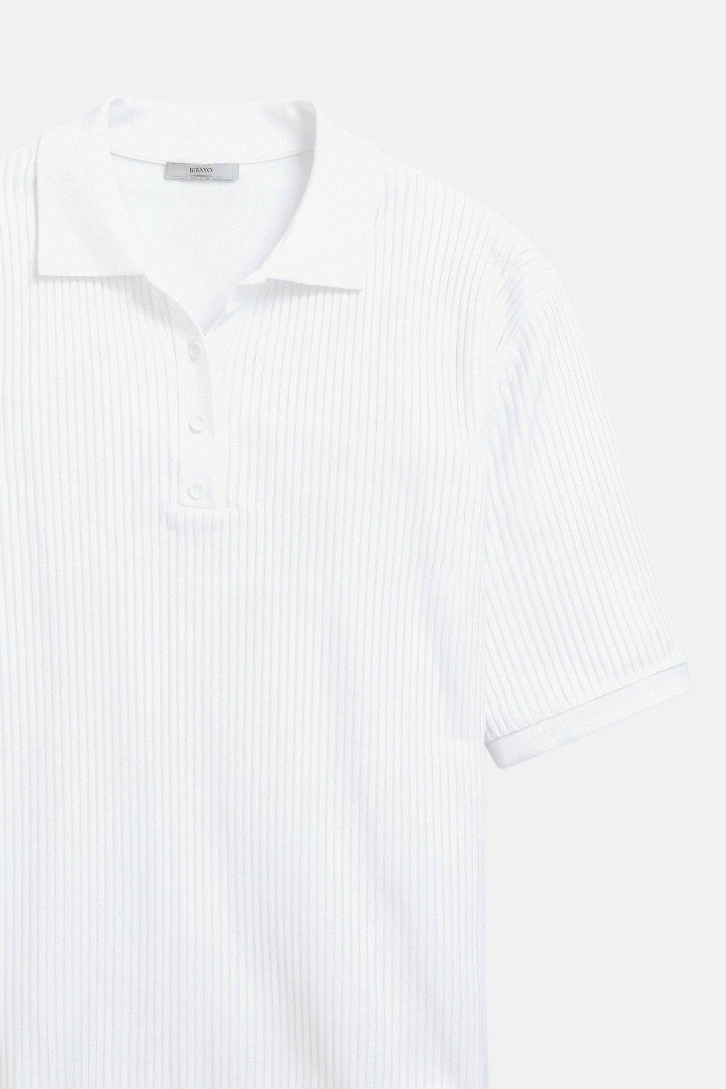 Old Money Premium Button Front V Neck Short Sleeve Slim Knit T-Shirt