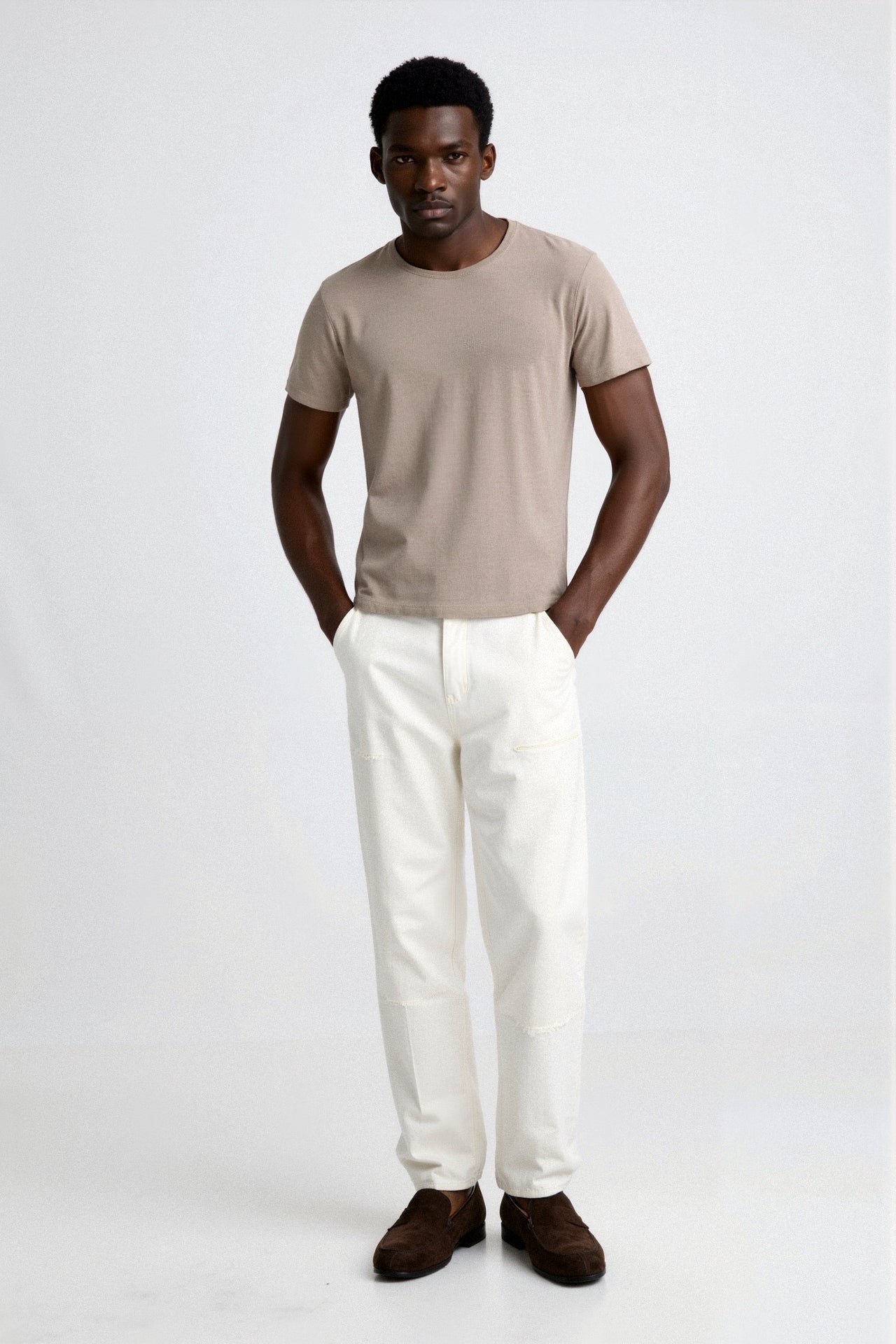 Old Money Men's Suede Leather Non-slip Loafer Shoes