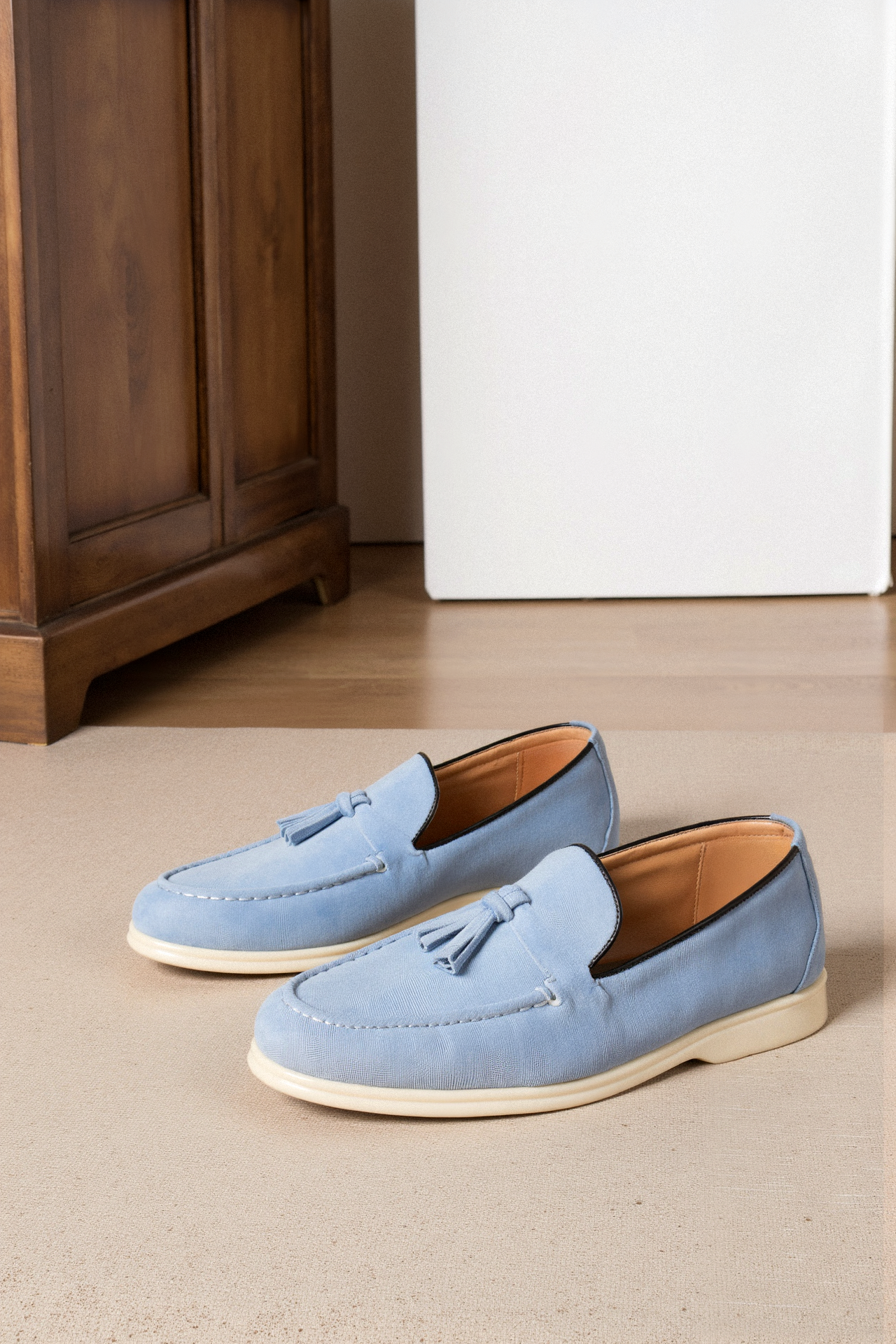 Old Money Breathable Casual Velvet Upper Loafers
