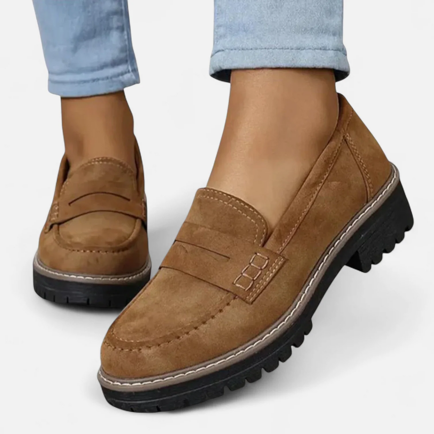 Orthopaedic moccasins with style and ultimate comfort